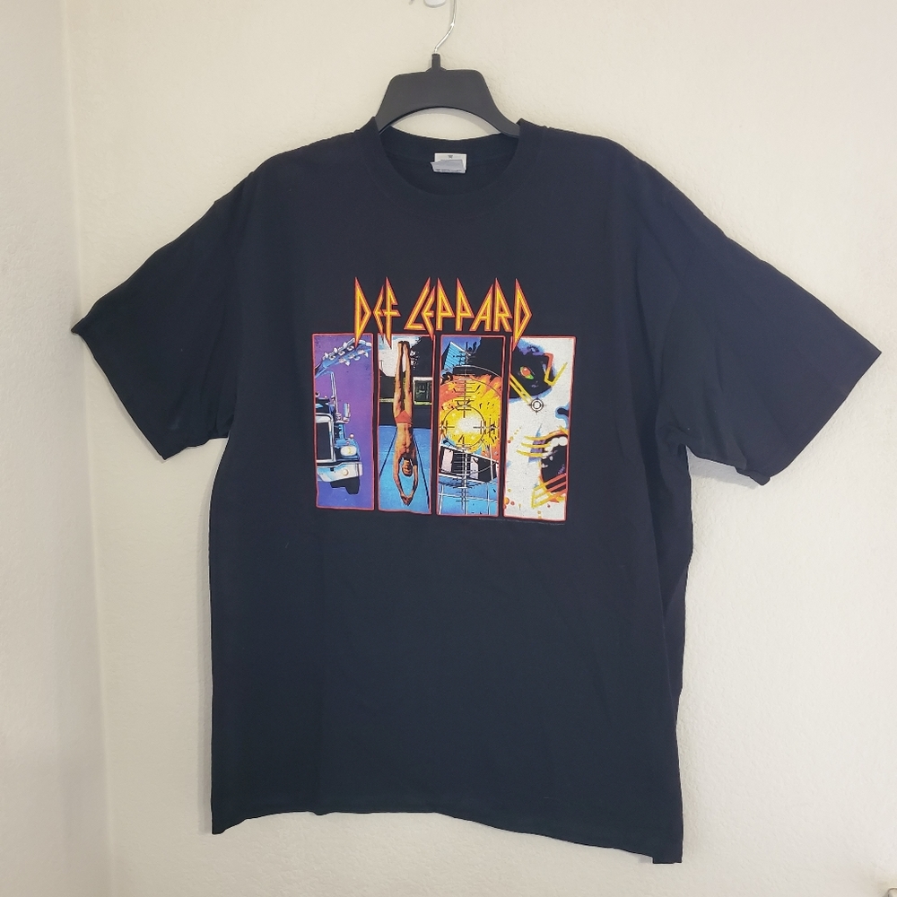 DEF LEPPARD Rock of Ages Tour 2005 XL NWOT Joe Elliott British Rock Royalty - Picture 2 of 11
